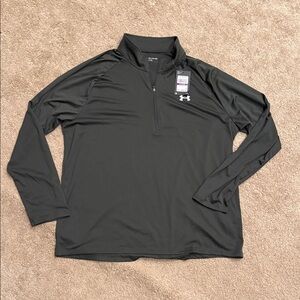Under Armour Greenish/Grayish Long Sleeve Pullover